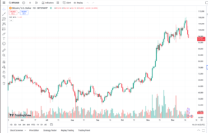 caida bitcoint chart