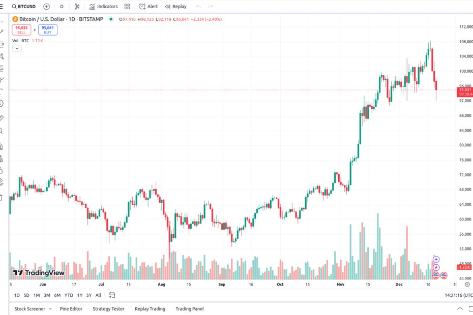 caida bitcoint chart